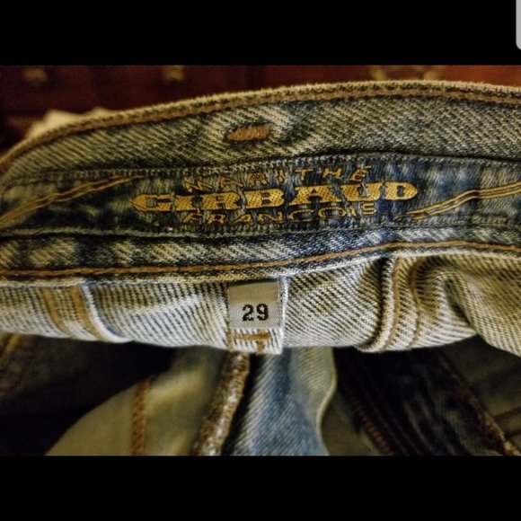 -SOLD- Vintage 90’s Men's Girbaud STONEWASH Jeans Made in USA size 29x31 - Picture 12 of 16